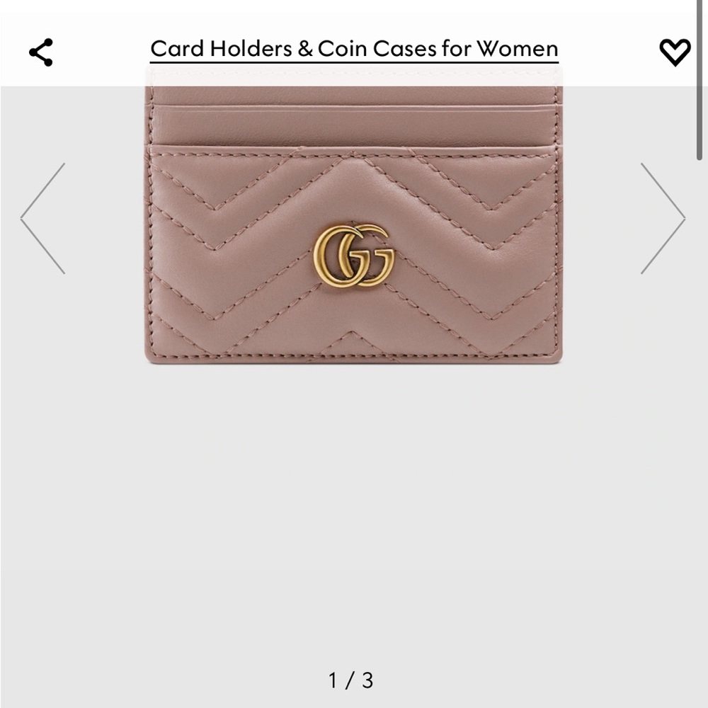 Gucci GG Marmont Small Shoulder Bag + matching Marmont card case COMES WITH BOX